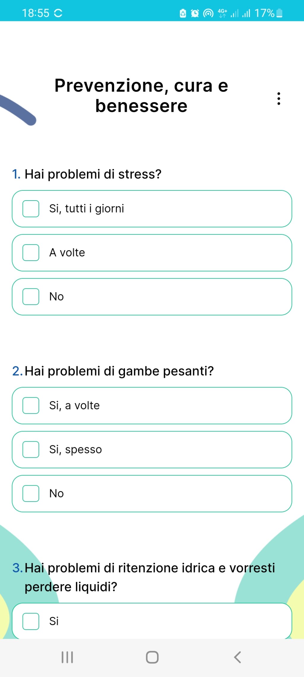 Consulenza di benessere